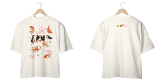 Nome do produto Camiseta Oversized Frente e Costas 'YVES'