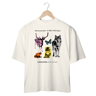 Nome do produto Camiseta Oversized 'LOOSSEMBLE - SENSITIVE'