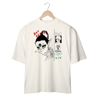 Nome do produto Camiseta Oversized 'GRIMES - ART ANGELS'