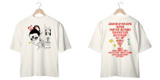 Nome do produto Camiseta Oversized Frente e Costas 'GRIMES - ART ANGELS'