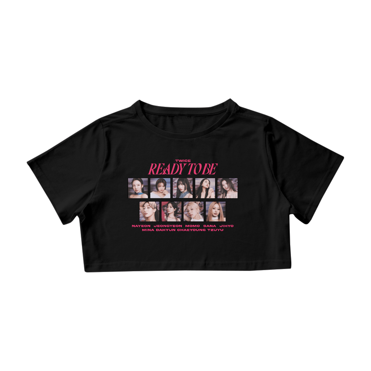 Nome do produto: Cropped \'TWICE - READY TO BE\'
