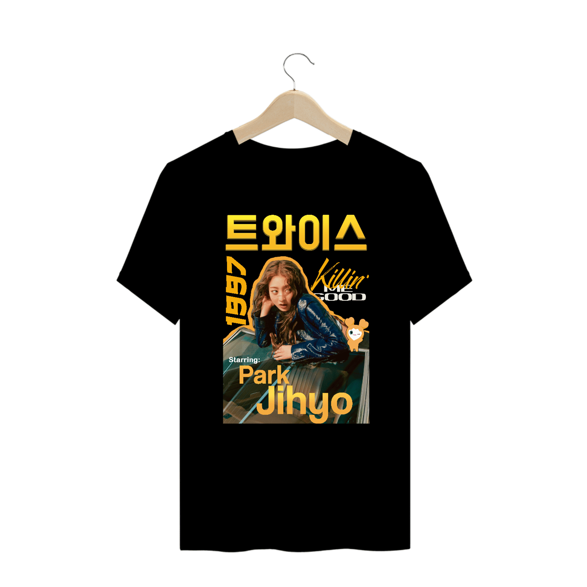 Nome do produto: Camiseta Plus Size \'PARK JIHYO (Twice)\'