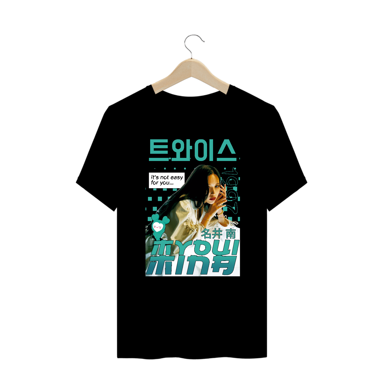 Camiseta Plus Size 'MYOUI MINA (Twice)'