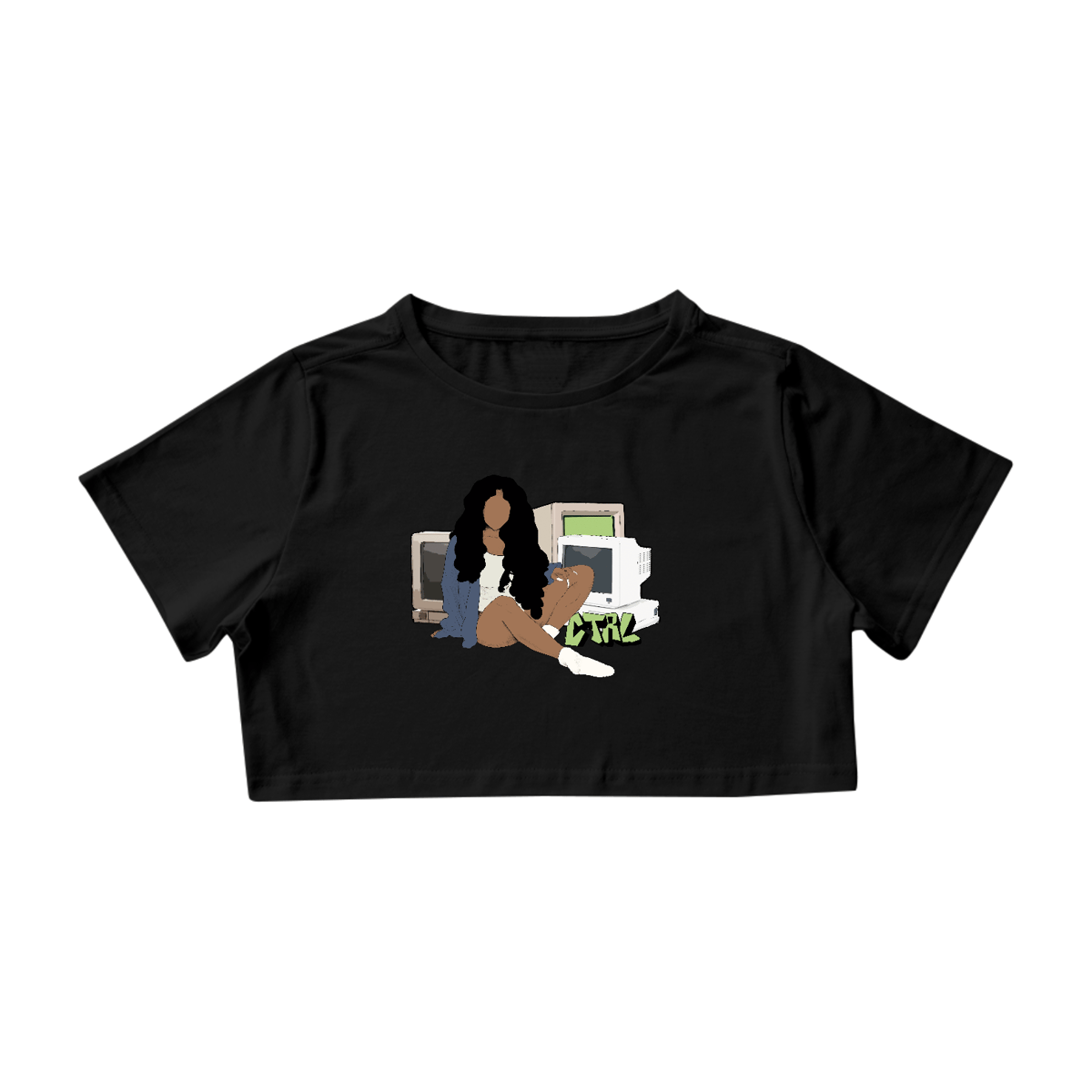 Nome do produto: Cropped \'SZA CTRL\'