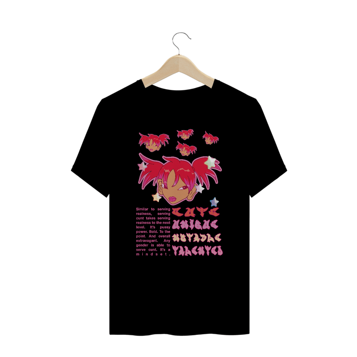 Nome do produto: Camiseta Plus Size \'C.U.N.T\'