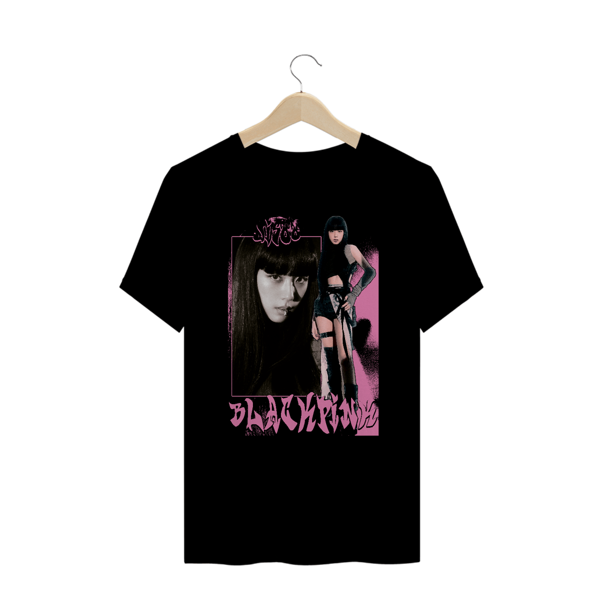 Nome do produto: Camiseta Plus Size \'JISOO (BLACKPINK)\'