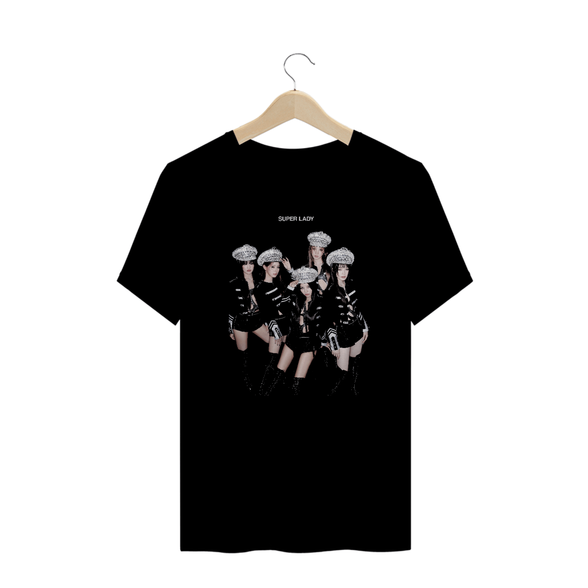 Nome do produto: Camiseta Plus Size \'(G)I-DLE - SUPER LADY\'