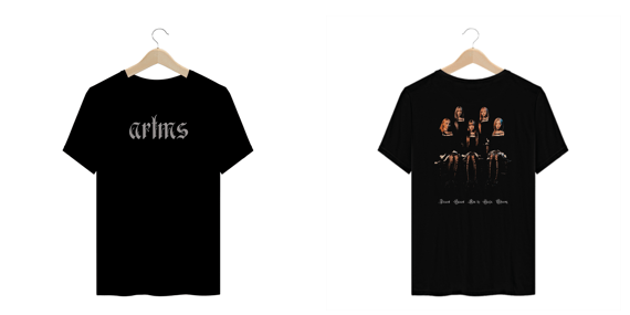 Camiseta Plus Size Frente e Costas 'ARTMS'
