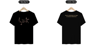 Nome do produto Camiseta Frente e Costas 'BJORK - HUMAN BEHAVIOUR'