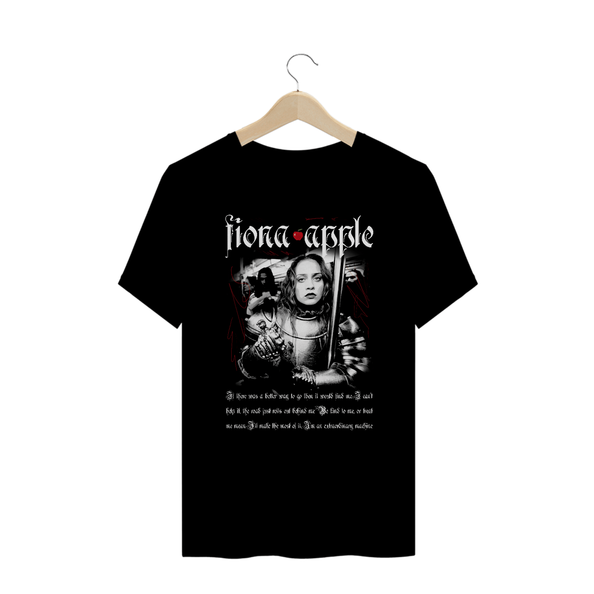 Nome do produto: Camiseta Plus Size \'FIONA APPLE - EXTRAORDINARY MACHINE\'