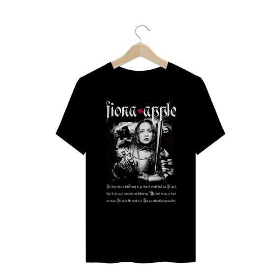 Camiseta Plus Size 'FIONA APPLE - EXTRAORDINARY MACHINE'