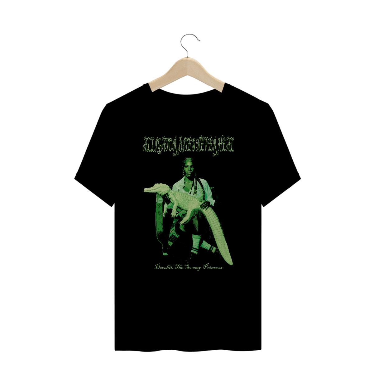 Nome do produto: Camiseta Plus Size \'DOECHII - ALLIGATOR BITES NEVER HEAL\'