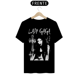 Nome do produto Camiseta Preta 'LADY GAGA'