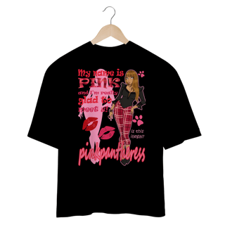 Nome do produto Camiseta Oversized 'PINKPANTHERESS - ILLEGAL'