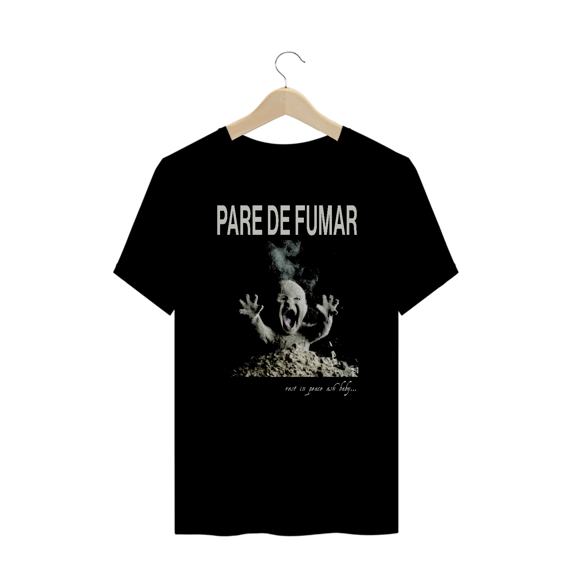 Camiseta Plus Size 'EMBALAGEM DE CIGARRO (ash baby)'