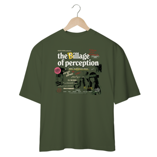Nome do produto Camiseta Oversized 'BILLLIE - THE BILLAGE OF PERCEPTION (1)'