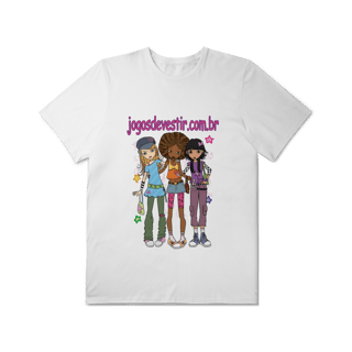 Camiseta Plus Size 'jogos de vestir'