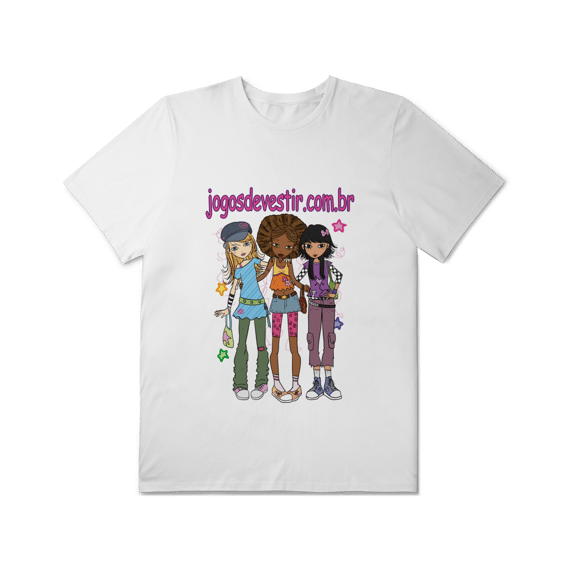 Camiseta Plus Size 'jogos de vestir'