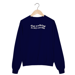 Nome do produto moletom prime • dog walking is my cardio