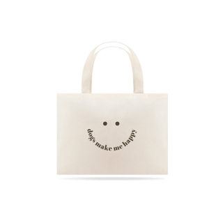 Nome do produto ecobag • dogs make me happy