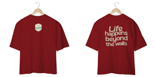 Nome do produto oversized • beyond the walls // frente & costas