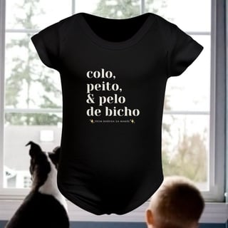Nome do produto body infantil • pelo de bicho
