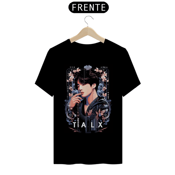 Camiseta com a estampa do cantor Jeon Jungkook, BTS 