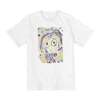 T-shirt Infantil Arte Exclusiva Pomni - Assinatura: Helena