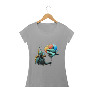 Nome do produto Baby Look - Mergulhador Tubalão 0023