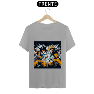 Nome do produto T-shirt Goku vs Naruto - 0013