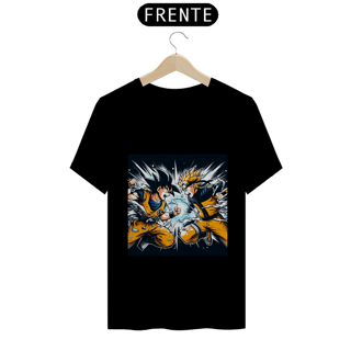 Nome do produto T-shirt Goku vs Naruto - 0013