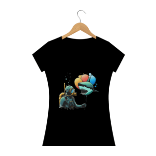 Nome do produto Baby Look - Mergulhador Tubalão 0023