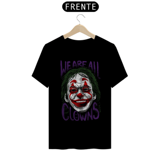Nome do produto T-shirt - Coringa Lie Are All Clowns