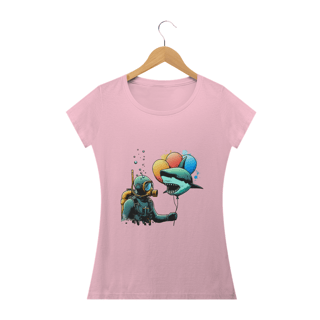 Nome do produto Baby Look - Mergulhador Tubalão 0023