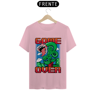 Nome do produto T-shirt - Mario Game Over