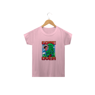 Nome do produto T-shirt Infantil- Mario Game Over