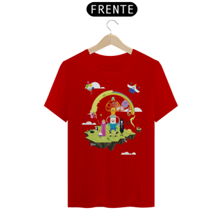 Nome do produto T-shirt Hora da Aventura - Rainbow 0003
