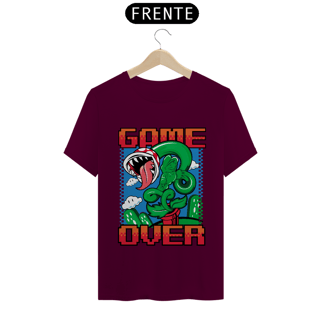 Nome do produto T-shirt - Mario Game Over