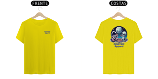 Nome do produto Camiseta Astronauta e Alien Comendo Pizza (Mindtrip Apparel)