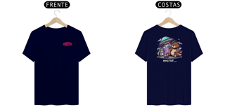 Nome do produto Camiseta Urso e Esquilo Sendo Observados (MINDTRIP Apparel)