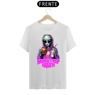 Nome do produto Camiseta Alien Lanchando (Mindtrip Apparel)