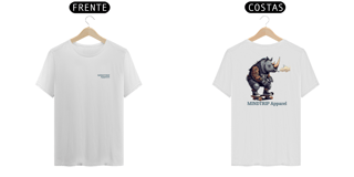 Nome do produto Camiseta Rinoceronte Andando de Skate (Mindtrip Apparel)