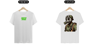 Nome do produto Camiseta Soldado Com Máscara de Gás (Mindtrip Apparel)