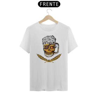 Nome do produto Camiseta Caneca de Chopp Caveira Pirata