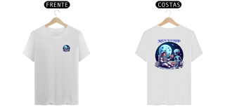 Nome do produto Camiseta Alien e Astronauta Comendo Pizza (Mindtrip Apparel)