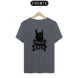Nome do produto Camiseta 'Eu Quero É Rock'