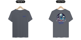 Nome do produto Camiseta Astronauta e Alien Comendo Pizza (Mindtrip Apparel)