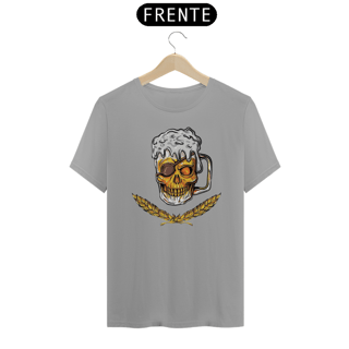 Nome do produto Camiseta Caneca de Chopp Caveira Pirata
