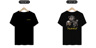 Camiseta Urso Skatista Tomando Chopp (Mindtrip Apparel)