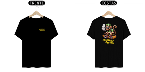 Camiseta Macaco Skatista (Mindtrip Apparel)